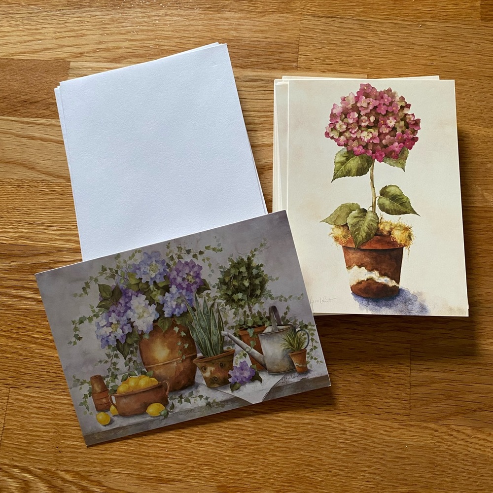 Notecards - assorted designs 18 cards&envelopes